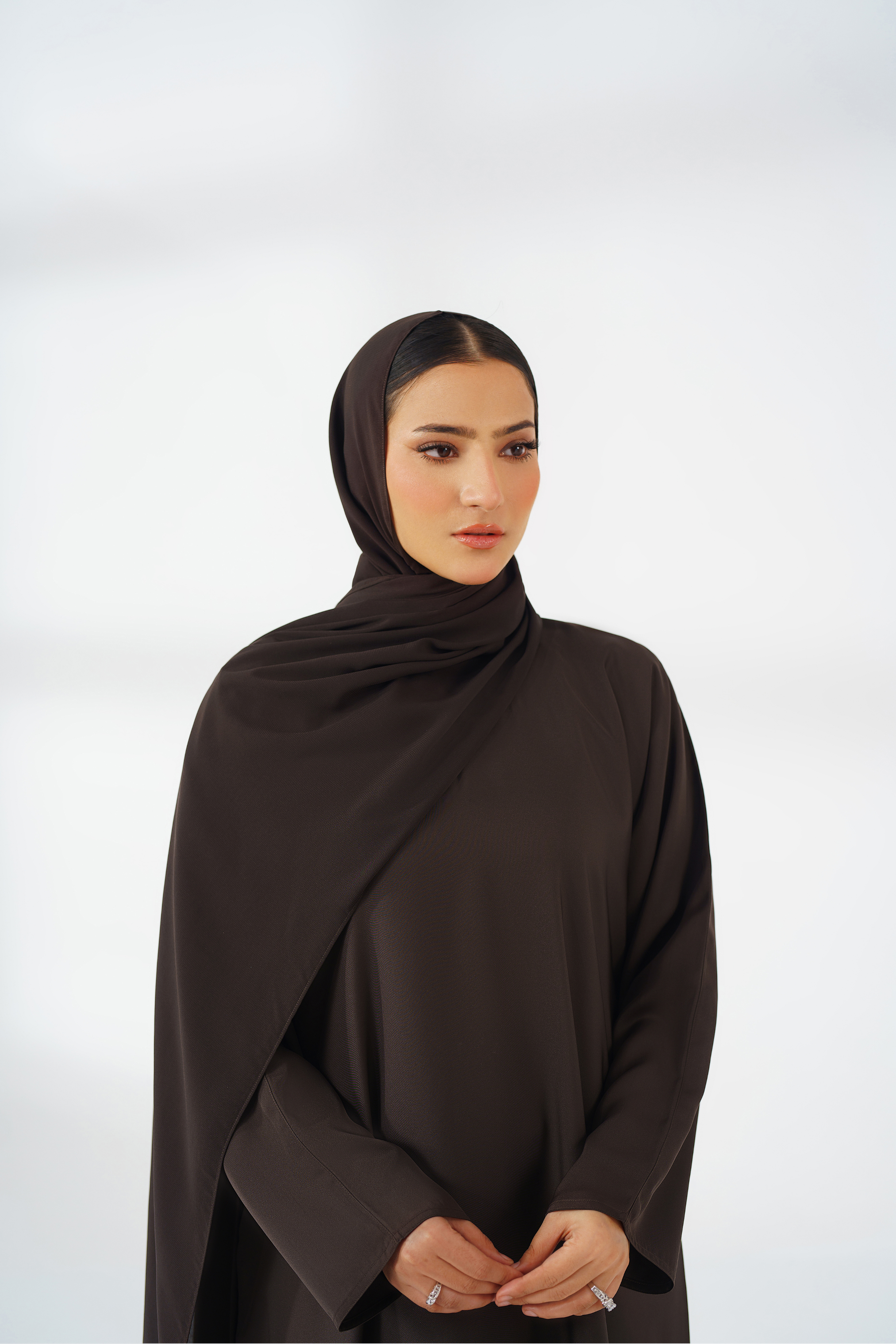Brown Basic Abaya
