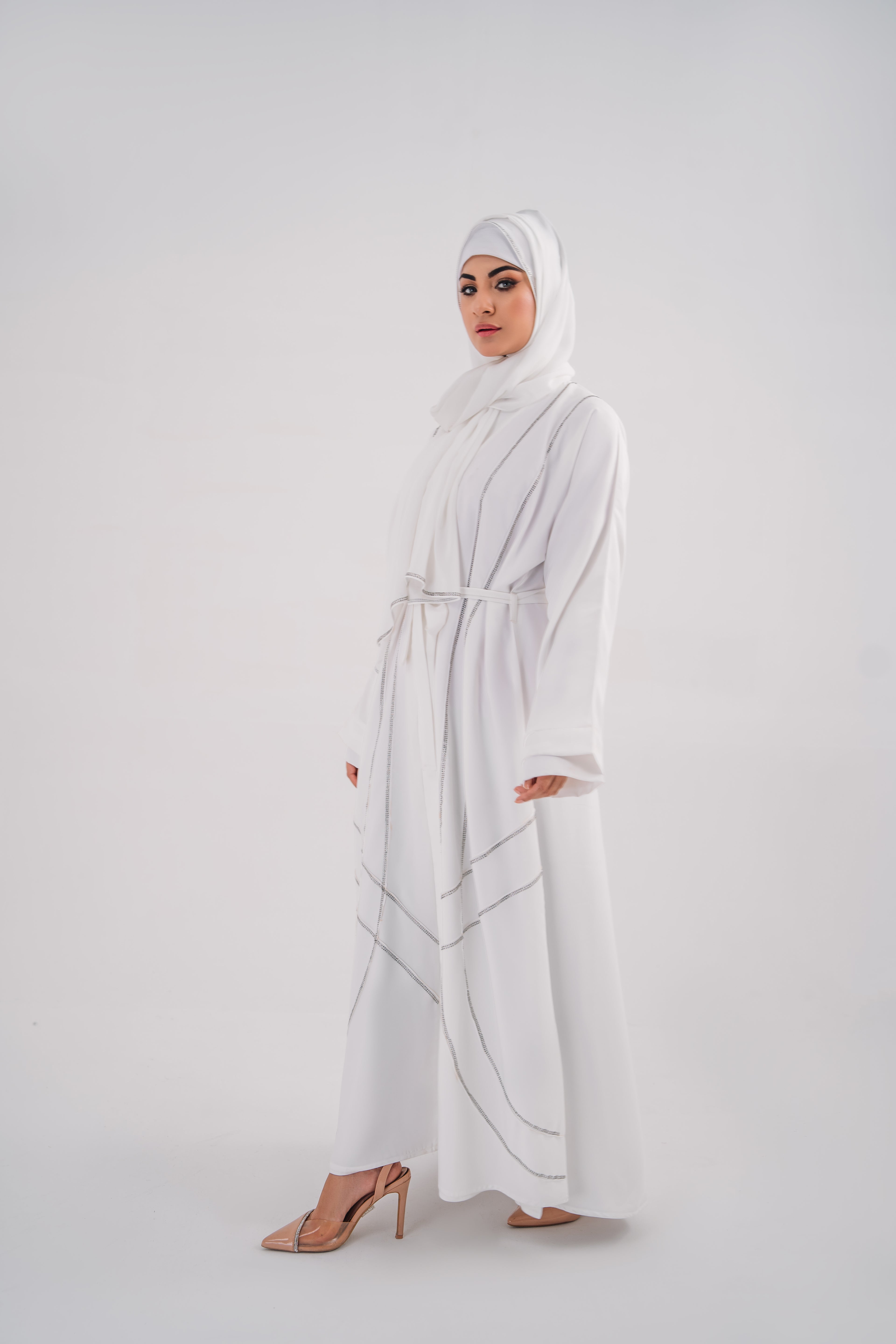 Beeds Abaya