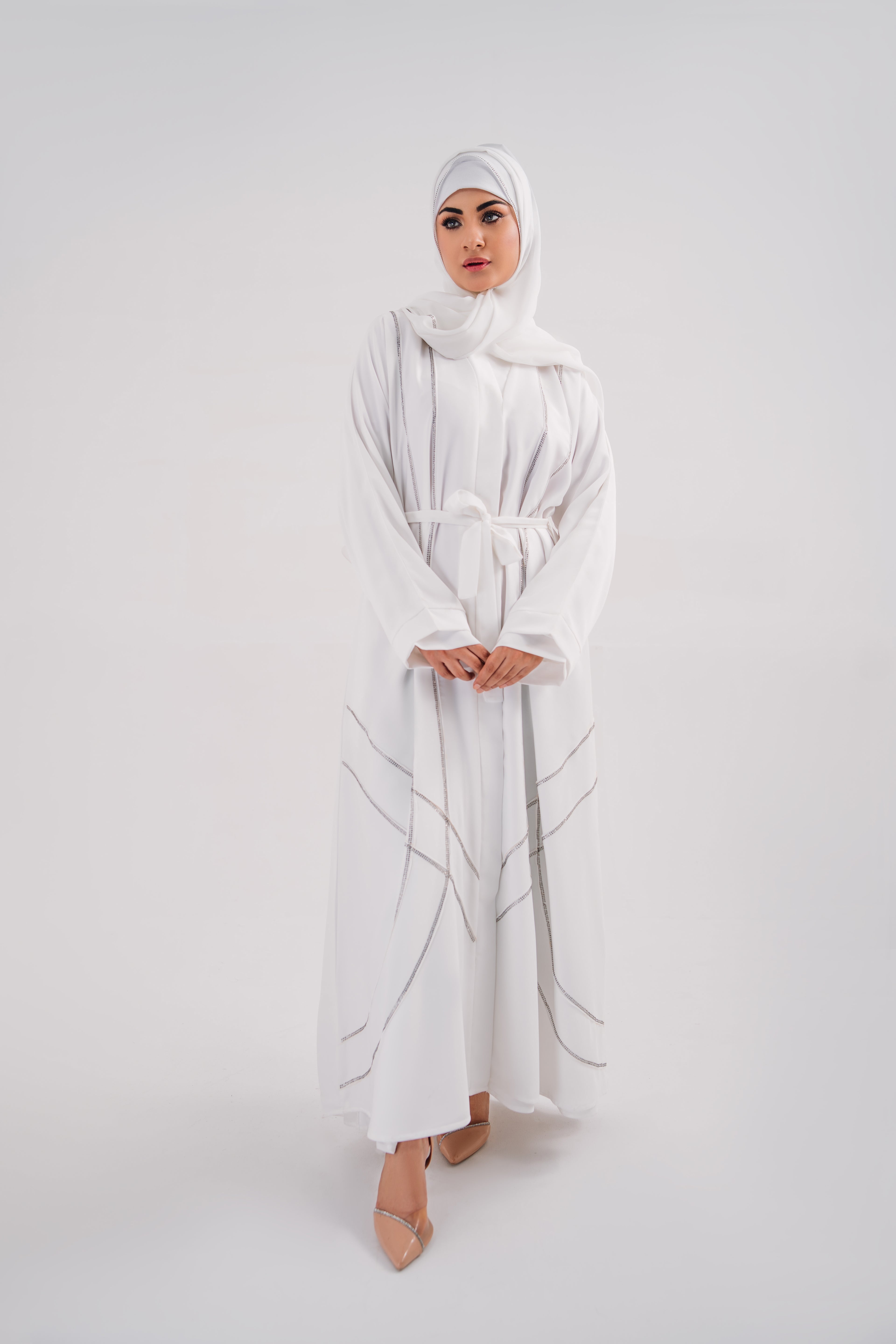 Beeds Abaya