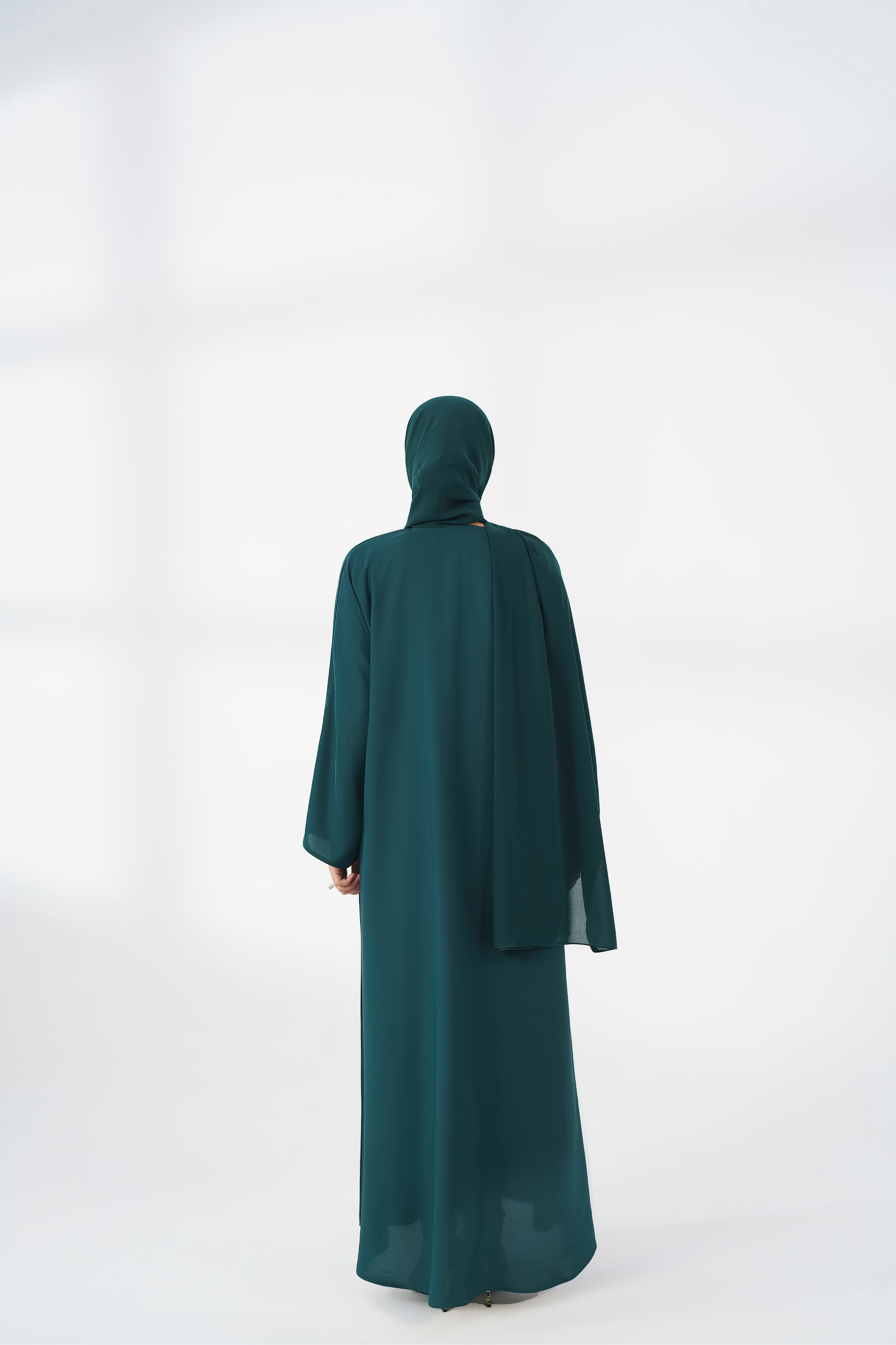 Green Basic Abaya