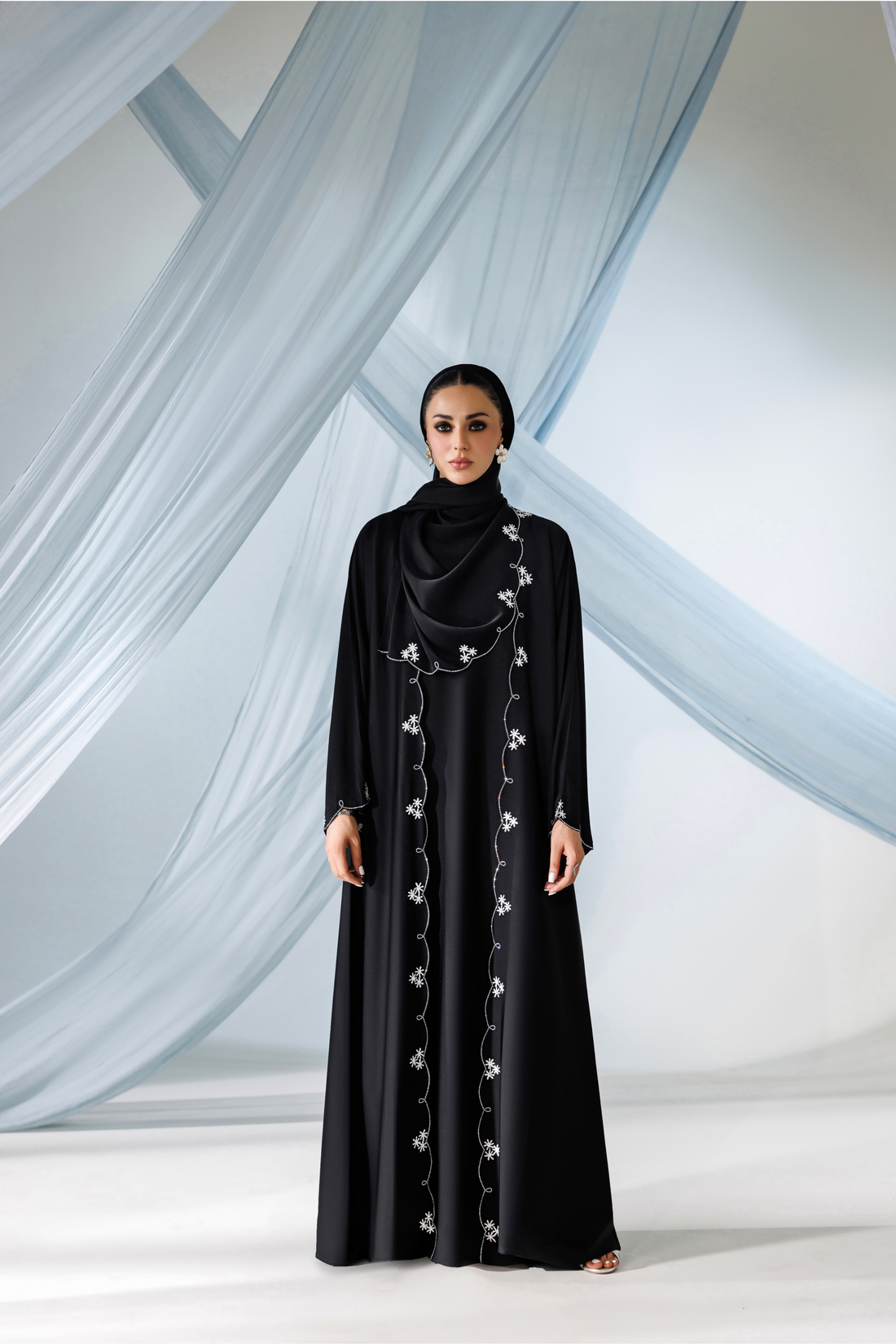 Lasered Abaya
