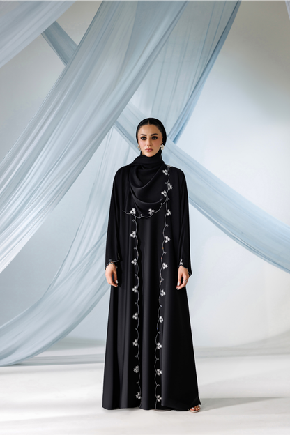Lasered Abaya