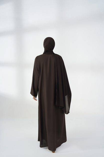 Brown Basic Abaya