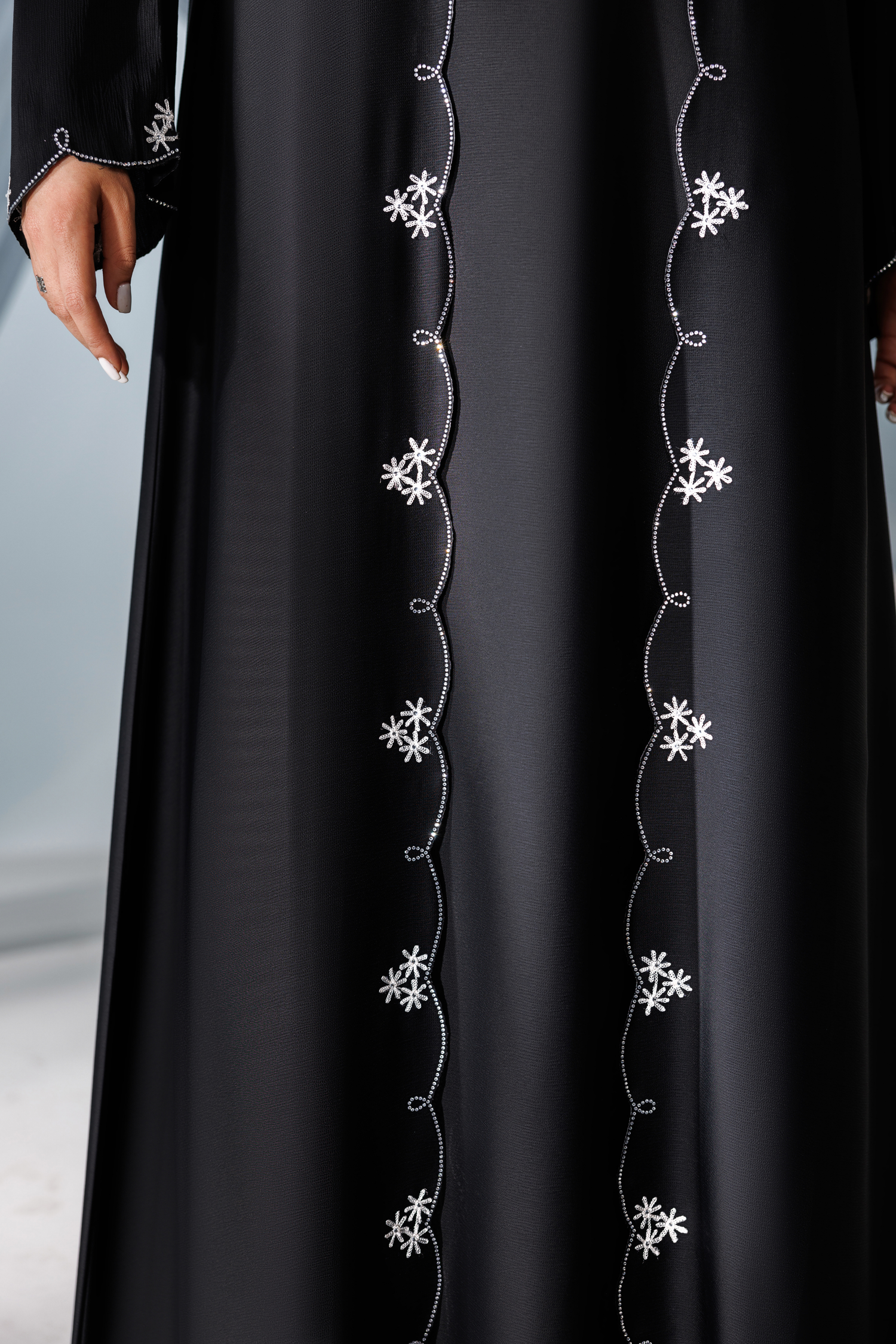 Lasered Abaya