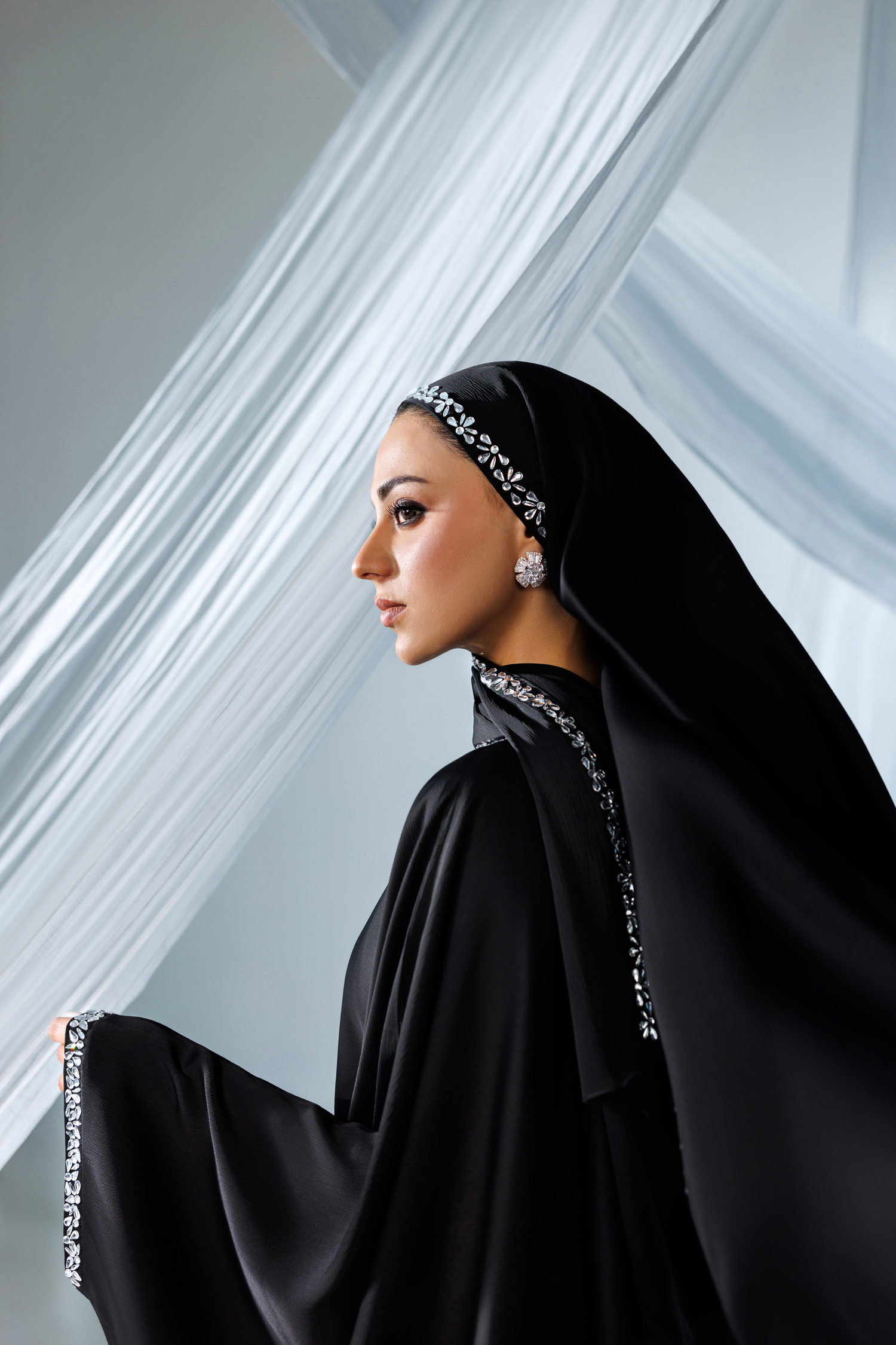 Crystal Emblished Kaftan
