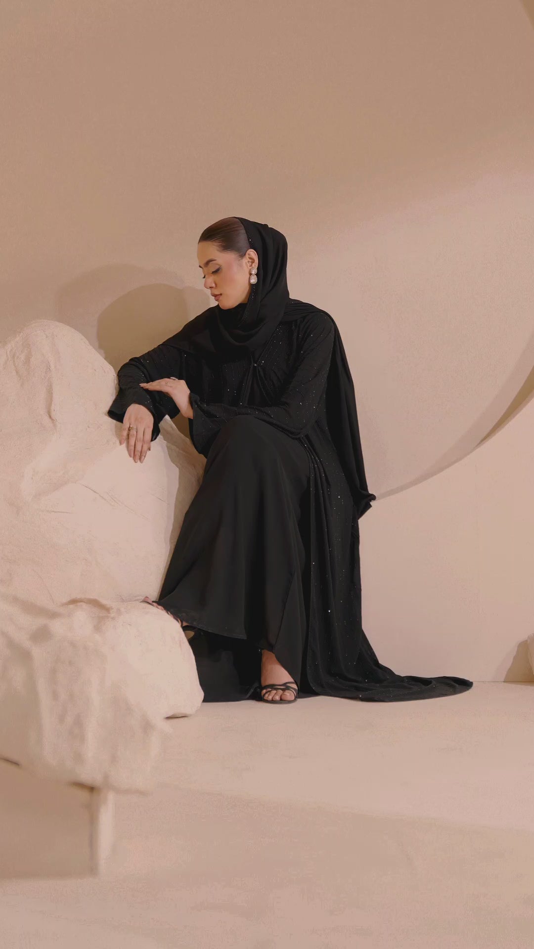 Diamond Studded Abaya