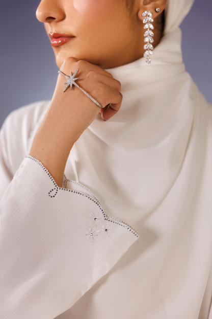 Lasered Abaya