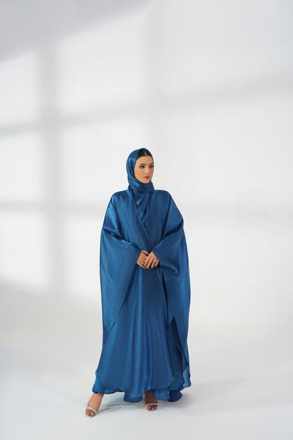Zinc Silk Kaftan