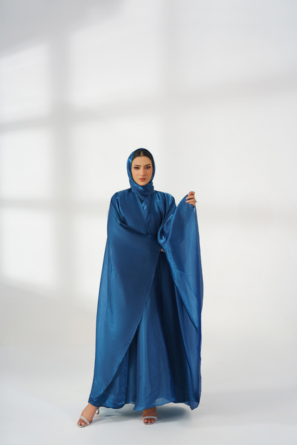 Zinc Silk Kaftan